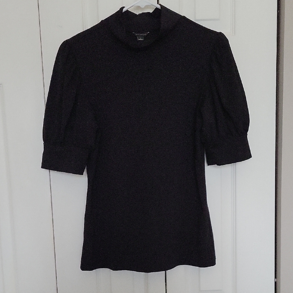 Ann Taylor Classic Black Top
